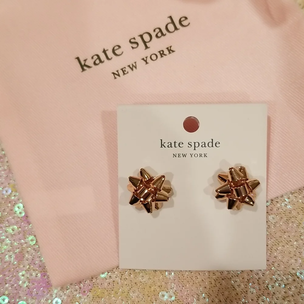 💖HOST PICK💖 Kate Spade Bourgeois Bow Earrings - Picture 6 of 8